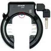 Axa Solid Plusaxa Art 2 Fahrradschloss Für Den Rahmen