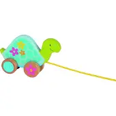 Goki Susibelle Wooden Draft Animal Turtle