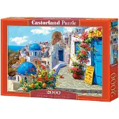 Castorland Spring in Santorini 2000 pcs, 2000 kpl, Taide, 9 vuosi/vuosia