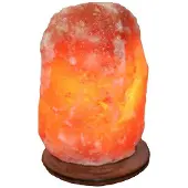 WAGNER LIFE ROCK - Suolakristallivalaisin 4-6 kg, korkeus n. 23 cm, Keltainen/oranssi, Olohuone/ruokailutila, Kivi