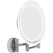 Lanaform Suurentava seinäpeili (X10), jossa on LED-taustavalo