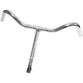 Ergotec Holland Lenker NSU -ohjaustanko Ø22,2 mm 565 mm / 300 mm varsi hopea