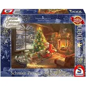 Schmidt Thomas Kinkade: Santa Claus is Here! Limited Edition 1000p palapeli