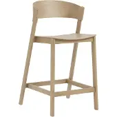 Muuto Cover baarituoli, 65 cm, tammi