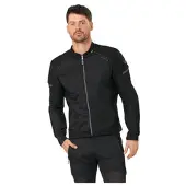 Vanucci VAJ-3 Miesten, Musta Tekstiilitakki Musta Miehet, size 48