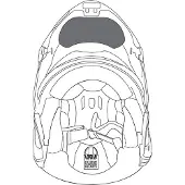 AGV Sportmodular Kypärän Leukasuoja