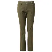 Craghoppers Women's Kiwi Pro II Trousers Mid Khaki Ulkoiluhousut 14 Long