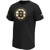Fanatics Nhl Boston Bruins Essentials Crest Lyhythihainen T-paita
