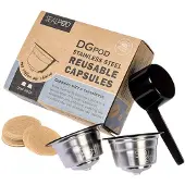 Sealpod NESCAFÉ Dolce Gusto koneisiin sopivat uudelleenkäytettävät kapselit Duo Pack