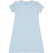 CeLaVi Nightdress Ss -Aop - Blue - 80