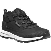 Timberland for boy. TB0A2GHZ0151 Leather lace-up trainers Field Trekke black (22), Flat, Laces, Casual, children's fashion