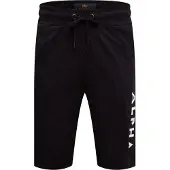Alpha industries Housut musta / valkoinen