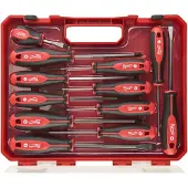 Milwaukee 12 kolmikulmaisen ruuvimeisselin sarja 4932472003 punainen
