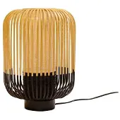 Forestier Pöytävalaisin , Bamboo Light M, Musta, Olohuone, Bambu, Design