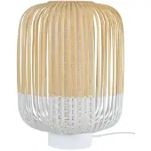 Forestier Pöytävalaisin , Bamboo Light M, Valkoinen, Olohuone, Bambu, Design