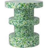 Normann Copenhagen Bit Stack pyöreä jakkara Vihreä, Ø36x42 cm