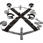 Fifty Shades of Grey - bondage-setti - täydellinen setti - harmaa