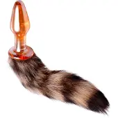 Tailz Fox Tail Lasinen Anustappi Hännällä