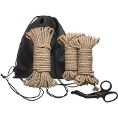 Doc Johnson Bind & Tie Initiation Kit - 5 Piece Hemp Rope