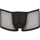 Erotic Treasure Swell Function Läpikuultavat Bokserishortsit - Musta - 2XL