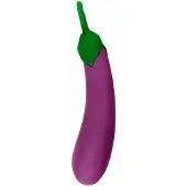 Gemüse The Eggplant Dildovibraattori 20 cm - Purple