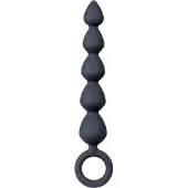 Amaysin Silikoniset Anaalihelmet 17 cm - Black