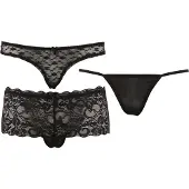 Cottelli collection Seksikkäät Alushousut 3-pack