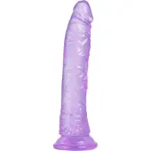 Baseks Jellies Realistic Dildo With Suction Cup 21 Cm - Purple - ONE SIZE