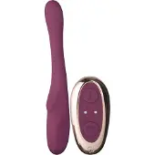 Rocks-Off Two Vibe Burgundy Ultimate Flexible Pleasure Vibe