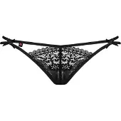 Obsessive Intensa Stringit - Musta - L/XL