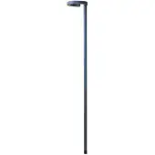 LUCANDE LED ulkovalaisin Jannis, antrasiitti, metalli, 200cm JANNIS, Musta, Alumiini, Moderni