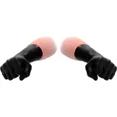 Fist It Mustat Latex Nyrkkiseksihanskat Musta