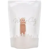 Willie City Luxe Aidonkaltainen Silikonidildo Imukupilla 15 cm - Nude