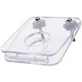 Master Series Masher CBT Cock and Ball Crusher - Clear