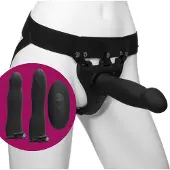 Doc Johnson Body Extensions Be Naughty Strap-on Setti 17,8 cm - Black