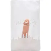 Willie City Luxe Super Aidonkaltainen Silikonidildo 20 cm - Nude