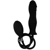 Loving Joy Pumpattava Dildo 15 cm - Black