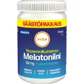 Vida Nopeavaikutteinen Melatoniini 1,9 mg