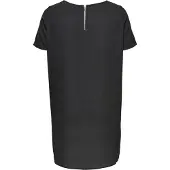 ONLY Carmakoma Carlux S/S Tunic Dress Wvn Noos - Black - 46
