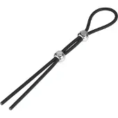 Sinful Stamina Double Lasso Penisrengas - Black