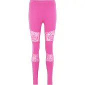 Urban Classics Leggingsit orkkidea / valkoinen