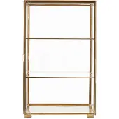 House Doctor Vitrineskab, Hdglass, Messing - Gold - 35X35X56.5