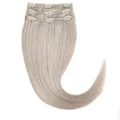 Rapunzel of sweden Classic Clip-ins Straight / Light Volume / 3 pieces 10.7 Light Grey 50 cm Hiustenpidennys 57 g