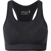 Smartwool Merino Sport Seamless Racerback Bra Black - XS