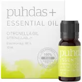 Raw Organic Puhdas+ 100 % Premium essential oil, Citronella 10ml