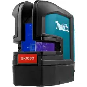 Makita SK106DZ 12V Max CXT Itsetasaava Punainen Ristiviiva- ja 4-pistelaseri, Vain Työkalu