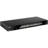 D-Link DGS-1520-28/E, Hallittu, L3, 10G Ethernet (100/1000/10000), Telineasennus, 1U