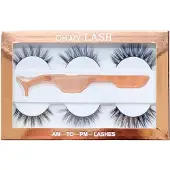 Oh My Lash Faux Mink Strip Lashes Am To Pm Set 4Pc (3 X Lashes 1