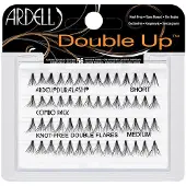 Ardell Double Individual Knot-Free Combo Pack - Black - ONE SIZE