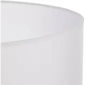 Helam Varjostin Alba, Ø 40 cm, E27, valkoinen Alba , Valkoinen/opaali, Olohuone/ruokailutila, Tekstiili/kangas/silkki